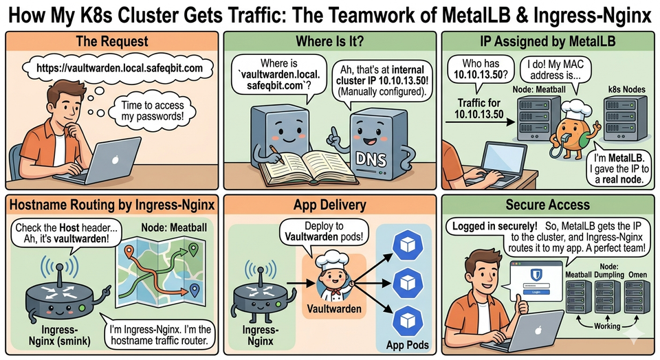 K8S Series Part 03 - Getting Traffic In: MetalLB + ingress-nginx